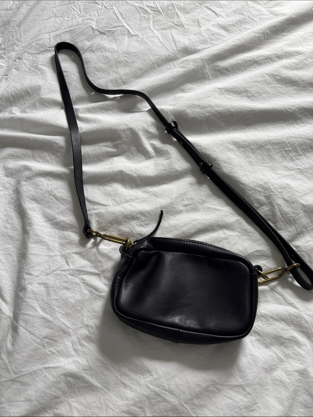 Madewell Mini crossbody - leather